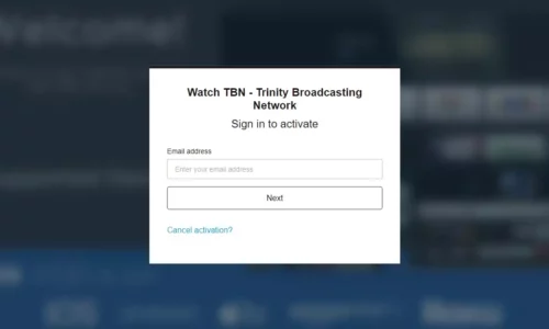 Activate watch.tbn.tv