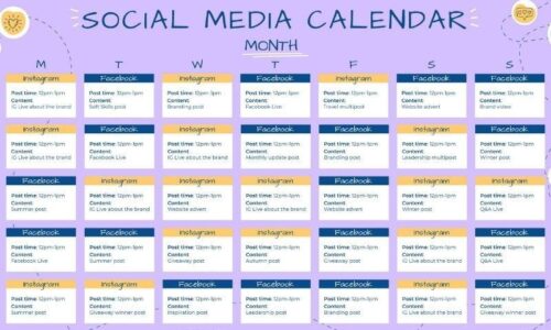 How To Prepare A Social Media Calendar? 