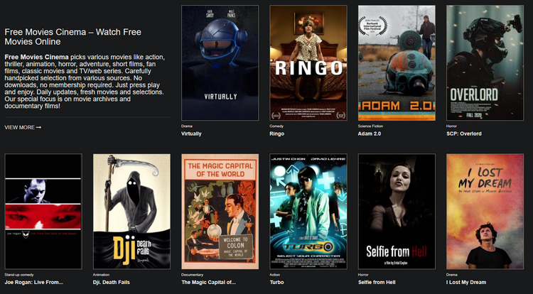 The Best Free Movie Streaming Sites