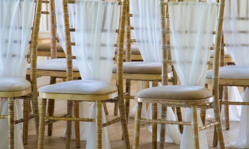 How to make chair covers look good?