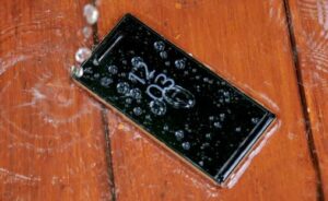 Water-damaged phone: