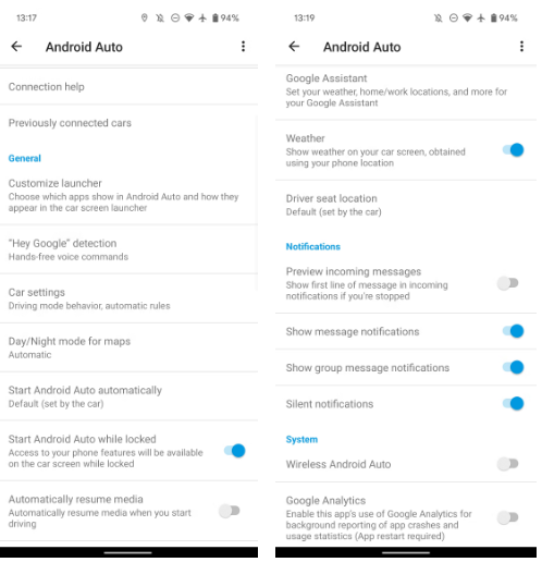 Crucial Android Auto Settings: